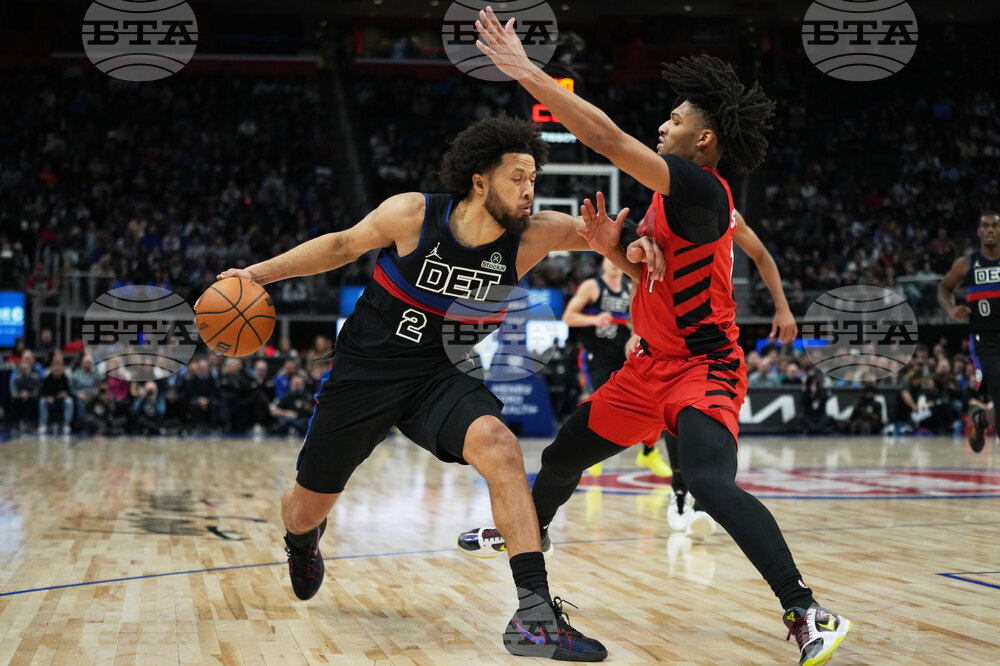 Trailblazers Pistons Basketball