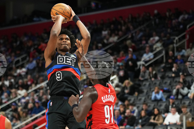 Trail Blazers Pistons Basketball