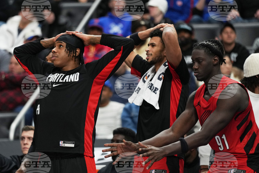 Trail Blazers Pistons Basketball