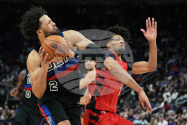 Trail Blazers Pistons Basketball