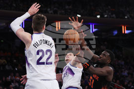 Jazz Knicks Basketball