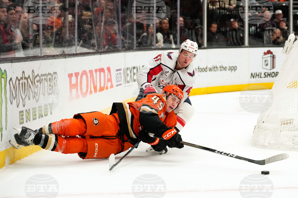 APTOPIX Capitals Ducks Hockey