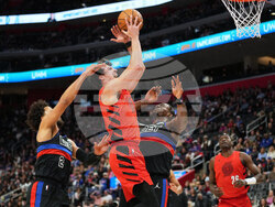 Trail Blazers Pistons Basketball