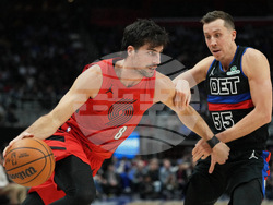 Trail Blazers Pistons Basketball