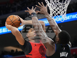 Trail Blazers Pistons Basketball