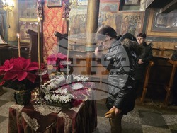 Петрич - храм „Успение Богородично“ - мощи