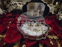 Петрич - храм „Успение Богородично“ - мощи