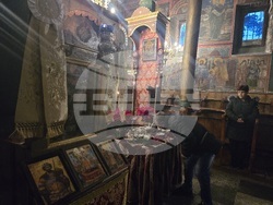 Петрич - храм „Успение Богородично“ - мощи