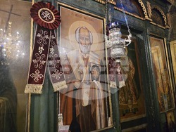 Петрич - храм „Успение Богородично“ - мощи