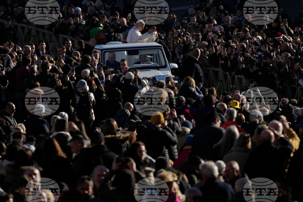 APTOPIX Vatican Pope