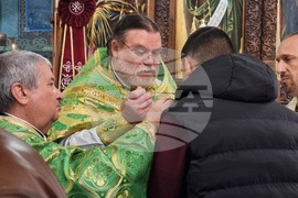 Ямбол - литийно шествие - икона с мощи на свети Николай Мирликийски Чудотворец