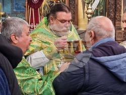 Ямбол - литийно шествие - икона с мощи на свети Николай Мирликийски Чудотворец