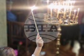 Ямбол - литийно шествие - икона с мощи на свети Николай Мирликийски Чудотворец