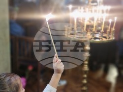 Ямбол - литийно шествие - икона с мощи на свети Николай Мирликийски Чудотворец