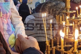 Ямбол - литийно шествие - икона с мощи на свети Николай Мирликийски Чудотворец