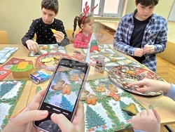 Сърбия - Българско неделно училище “ Любен Каравелов” - деца - работилници за изготвяне на подаръци и украса