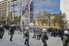 Гърция - Атина - шествие - годишнина от убийството на Алексис Григоропулос