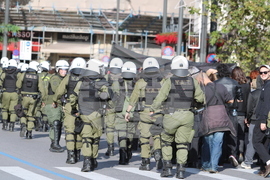 Гърция - Атина - шествие - годишнина от убийството на Алексис Григоропулос