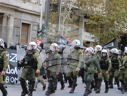 Гърция - Атина - шествие - годишнина от убийството на Алексис Григоропулос