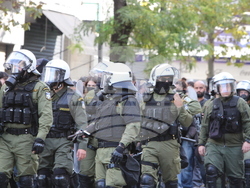 Гърция - Атина - шествие - годишнина от убийството на Алексис Григоропулос