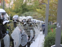 Гърция - Атина - шествие - годишнина от убийството на Алексис Григоропулос