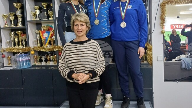 Председателят на БОК Весела Лечева поздрави Спортно училище „Никола Симов“ в Търговище