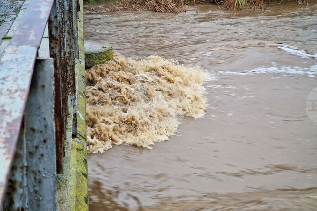 Дворни места и къщи са наводнени в созополското село Зидарово
