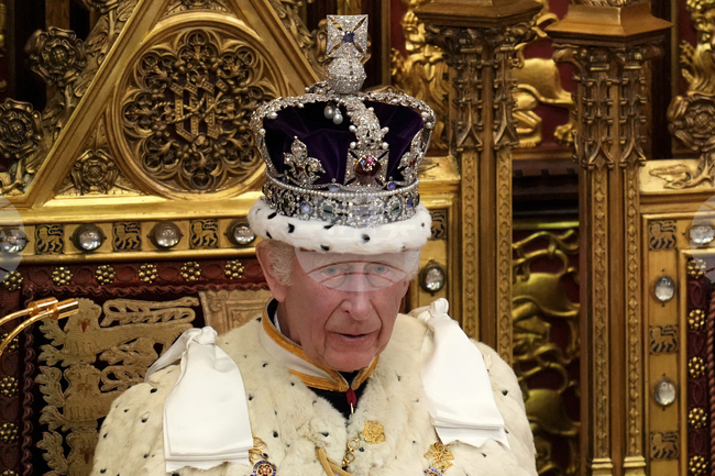 Britain Crown Jewels Protest