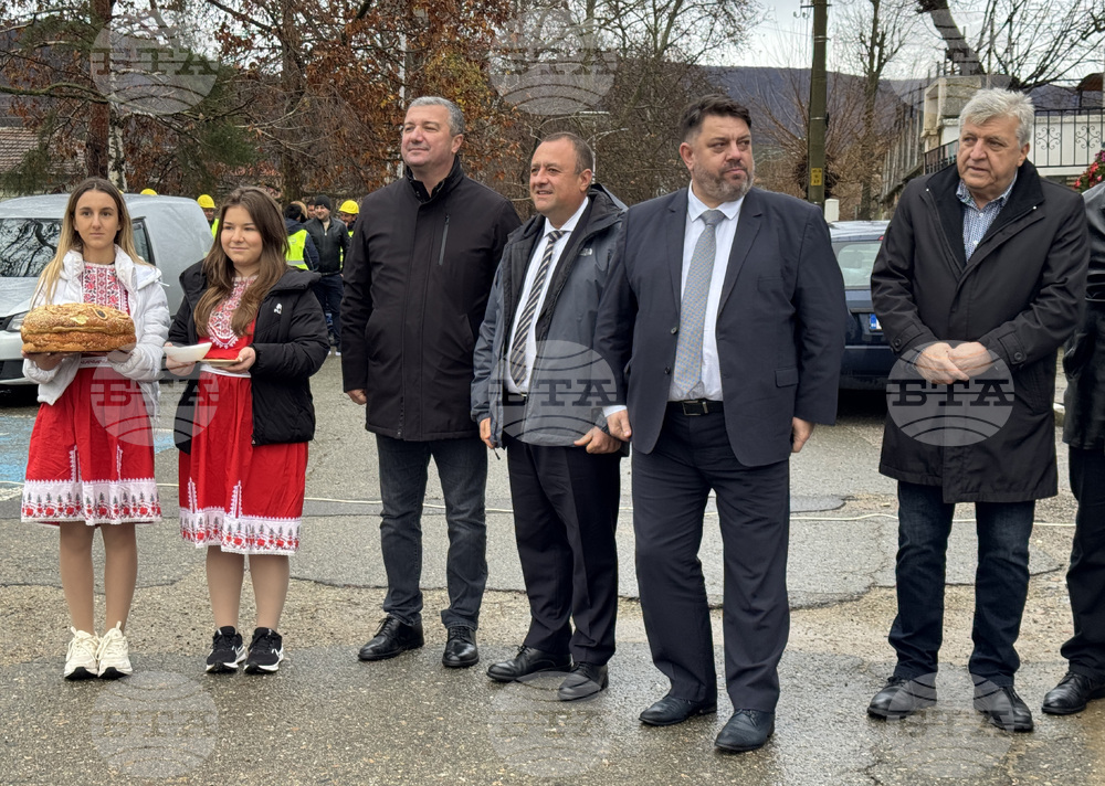 Село Едрево - водопровод - откриване