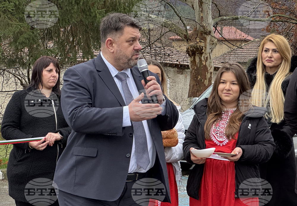 Село Едрево - водопровод - откриване