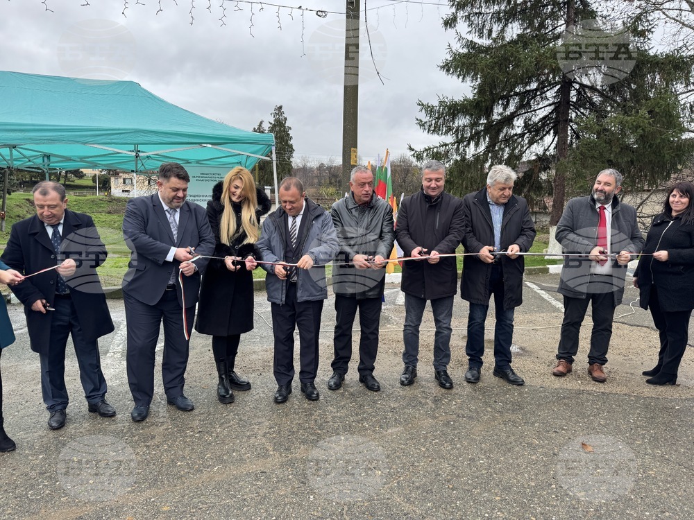 Село Едрево - водопровод - откриване