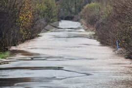 Село Извор - река Факийска - наводнени участъци