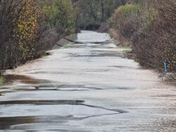 Село Извор - река Факийска - наводнени участъци