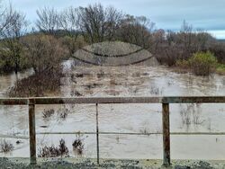 Село Извор - река Факийска - наводнени участъци