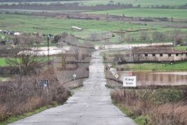Село Извор - река Факийска - наводнени участъци