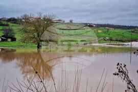 Село Извор - река Факийска - наводнени участъци
