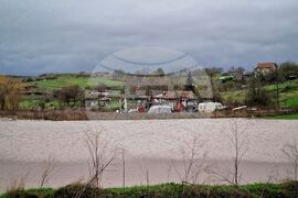 Село Извор - река Факийска - наводнени участъци