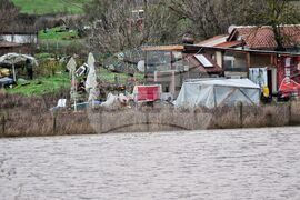 Село Извор - река Факийска - наводнени участъци