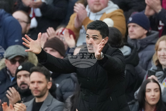 Мениджърът на Арсенал Микел Артета е сигурен, че отборът му ще отговори след драматичната загуба от Астън Вила