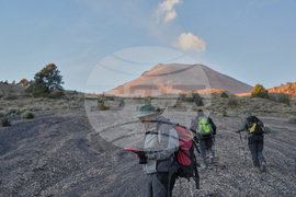 Mexico Volcano Scientist