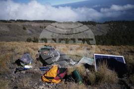 Mexico Volcano Scientist