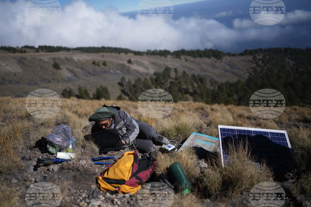 Mexico Volcano Scientist