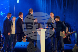 Бургас - празничен концерт и запалване на светлините на коледната елха