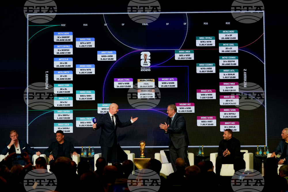 APTOPIX WCup Draw Soccer