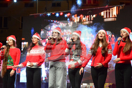 Варна - коледна елха - светлини