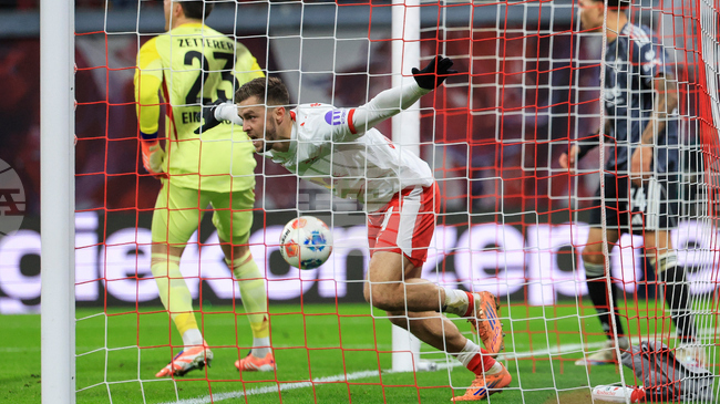 РБ Лайпциг вкара шест гола във вратата на Айнтрахт Франкфурт