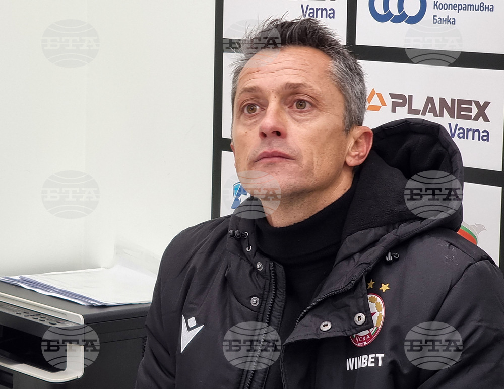 "Изиграхме добър мач", каза след поражението от Черно море наставникът на ЦСКА Христо Янев