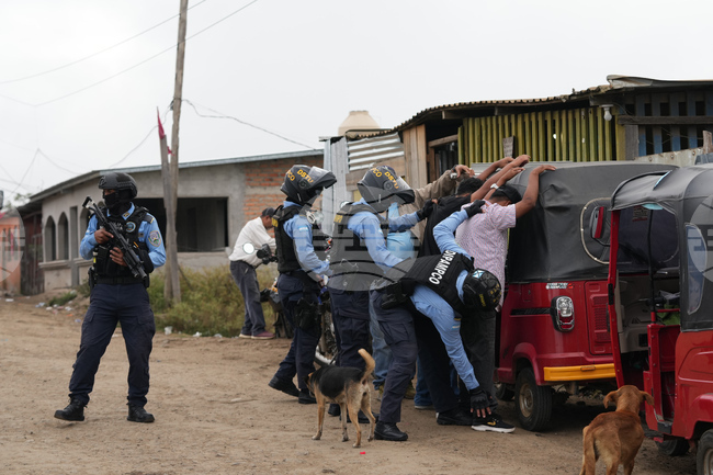 APTOPIX Honduras Security
