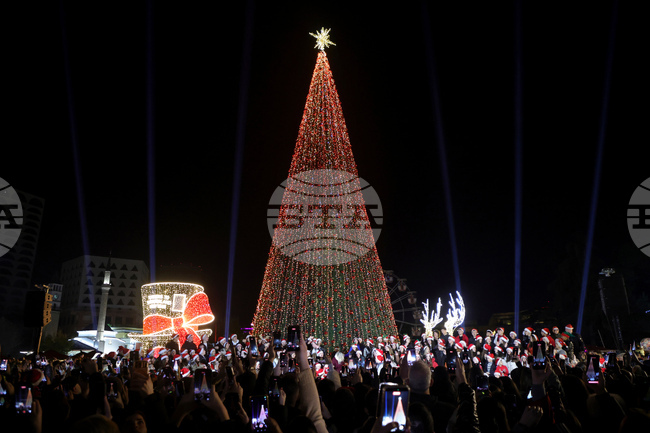 Albania Daily Life Holiday Lights
