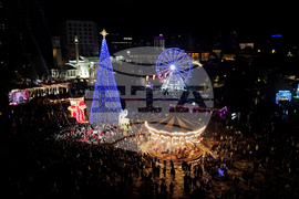 Albania Daily Life Holiday Lights